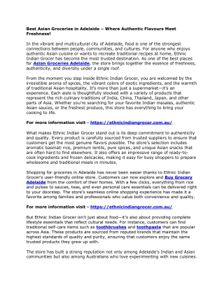 Best Asian Groceries in Adelaide – Where Authentic Flavours Meet Freshness