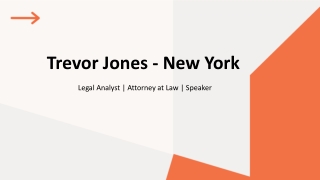 Trevor Jones - New York - A Clarity-Driven Communicator