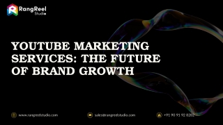 YouTube Marketing Services by RangReel Studio: Grow & Engage