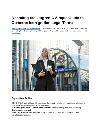 Decoding the Jargon_ A Simple Guide to Common Immigration Legal Terms