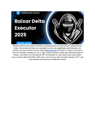 Delta Executor v2.694 ou Delta X [2.0]