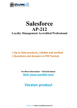 AP-212 - Practice Test Question Answer PDF