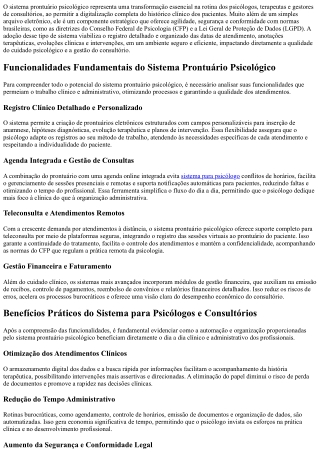Prontuário psicológico digital: segurança LGPD para seu consultório