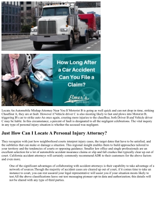 What To Seek In An Accident Lawyer? Leading Suggestions For Employing American J