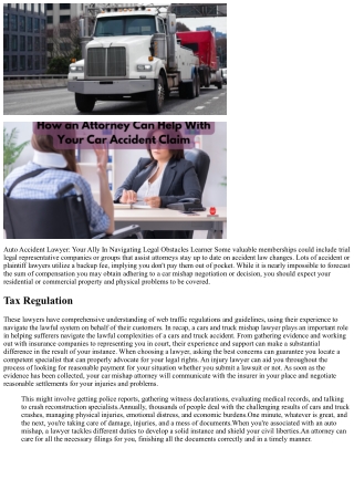 What Does A Cars And Truck Crash Lawyer Do: An Overview To Legal Depiction