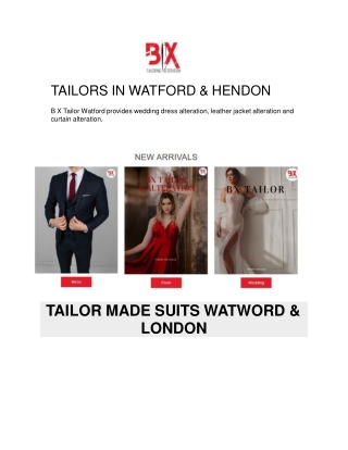 LEATHER TAILOR & ALTERATION WATFORD