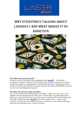 How laser247  is Changing the Game for Book Lovers