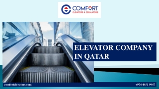 ELEVATOR COMPANY IN QATAR
