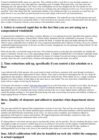 Top 10 Benefits of Choosing a Mobile Auto Glass Shop Near Me