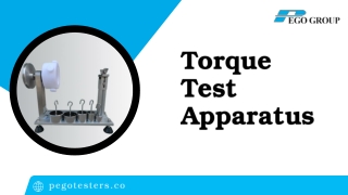 Torque Test Apparatus
