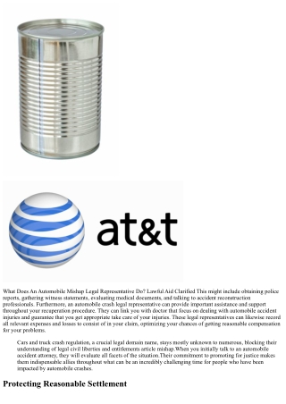 The Worth Of Specialist Lawful Service Complying With A Crash