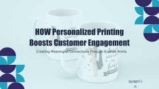 How Personalized Printing Boosts Customer Engagement