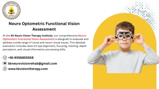 Neuro Optometric Functional Vision Assessment Ahmedabad