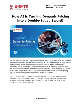 How AI is Turning Dynamic Pricing into a Double-Edged Sword_