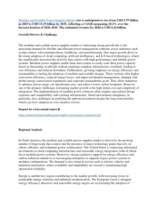 Modular and Scalable Power Supplies Market