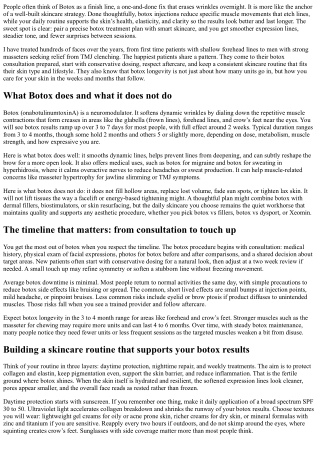 Skincare with Botox: Building a Routine for Lasting Results