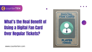 Digital Fan Card