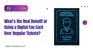 Digital Fan Card