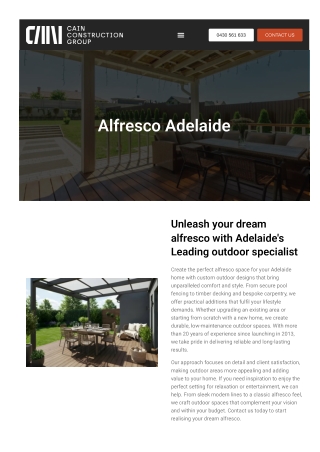 Alfresco Adelaide