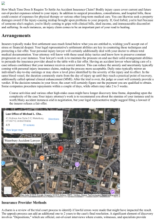 Regular Accident Case Timeline: For How Long Does It Settlement Take?