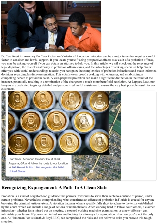 Can You Obtain A Lawyer For Probation Violation? Discovering Legal