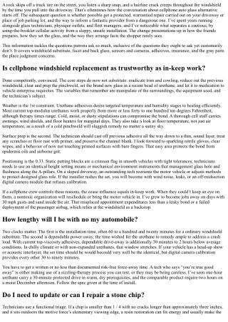 Top Questions About Mobile Auto Glass Replacement Answered