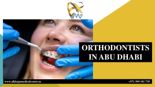ORTHODONTISTS IN ABU DHABI