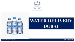 WATER DELIVERY DUBAI