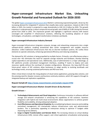 Hyper-converged Infrastructure Market Trends 2035