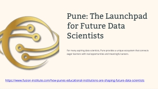 The Role of Pune’s Educational Institutions in Developing Future Data Scientists