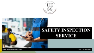 SAFETY INSPECTION SERVICE