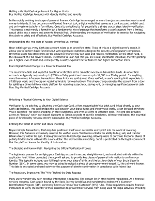 Buy Verified CashApp Accounts