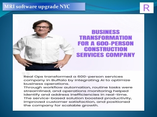 MRI software upgrade NYC