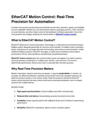EtherCAT Motion Control_ Real-Time Precision for Automation (1)