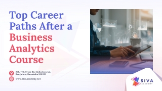 Top Career Paths After a Business Analytics Course