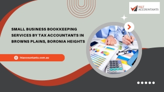 Small Business Bookkeeping Services by Tax Accountants in Browns Plains, Boronia Heights