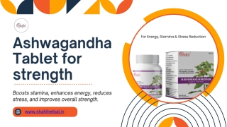 Boost Your Vitality with Ashwagandha Tablets