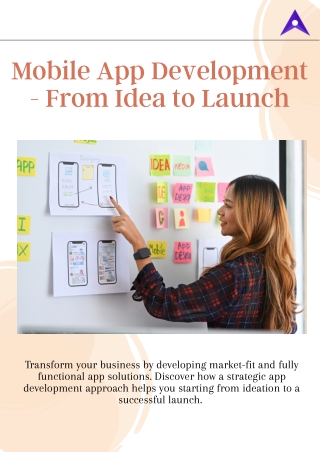 Mobile App Development - From Idea to Launch