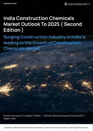 India Construction Chemicals Market Pricing & Cost Structure 2025 | Ken Research