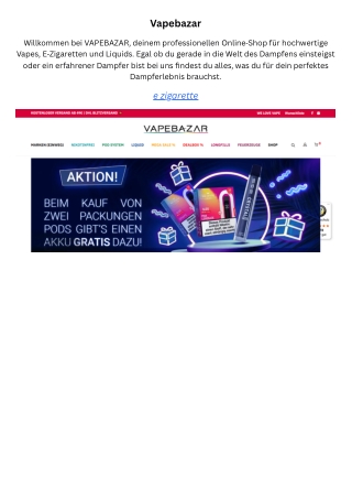 Vapebazar