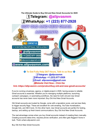 Quote by Best Practices When You Buy Old Gmail Accounts