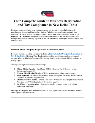 private-limited-company-registration-startup-itr-tds-new-delhi-register-your-business