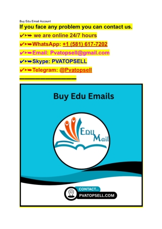 How Many Types Of Edu Email Accounts Do We Have _ Account Variations.