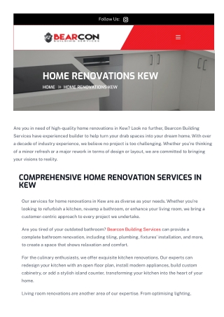 House Extensions Kew