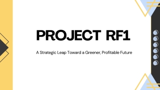 Renovare Project RF1 – Transforming Industrial Process & Engineering Design Innovation