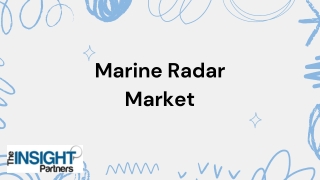 marine radar market