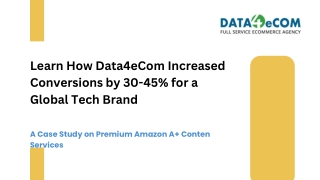 Unlock Global Reach for Your Tech Brand via Amazon A  Content