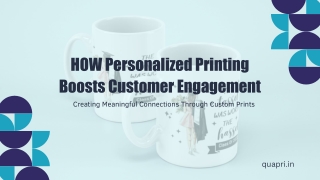 How Personalized Printing Boosts Customer Engagement