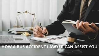 How A Bus Accident Lawyer Can Asist You