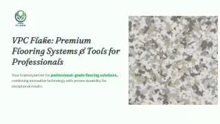 VPC Flake - Premium Flooring Systems & Tools for Professionals